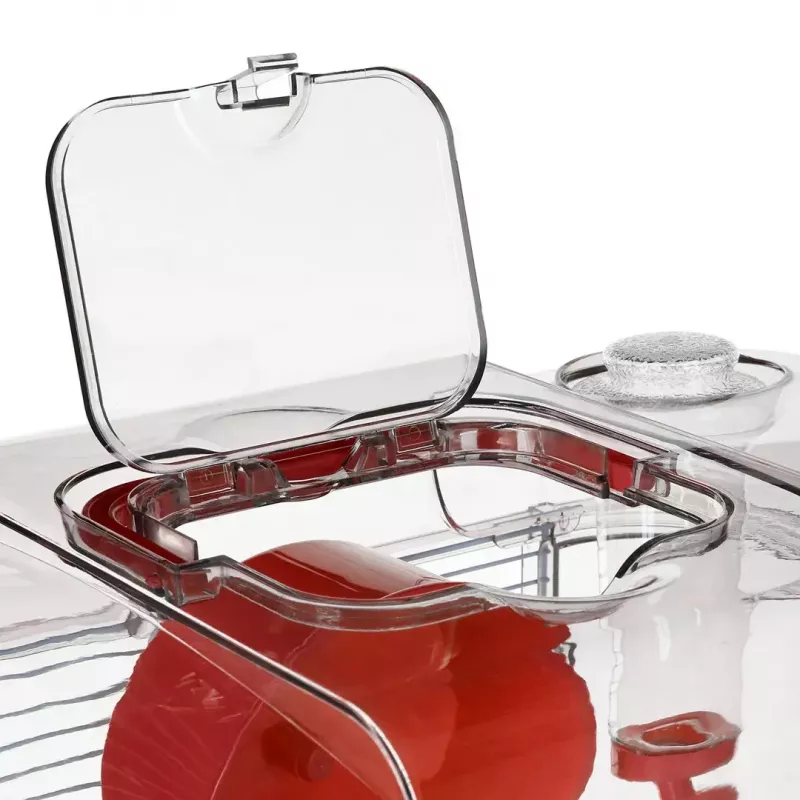 Nagarium ZOLUX Rody3 Trio — Kleintiergehege, Metall/Kunststoff, 410×270×530 mm, 3 kg, inkl. Laufrad
