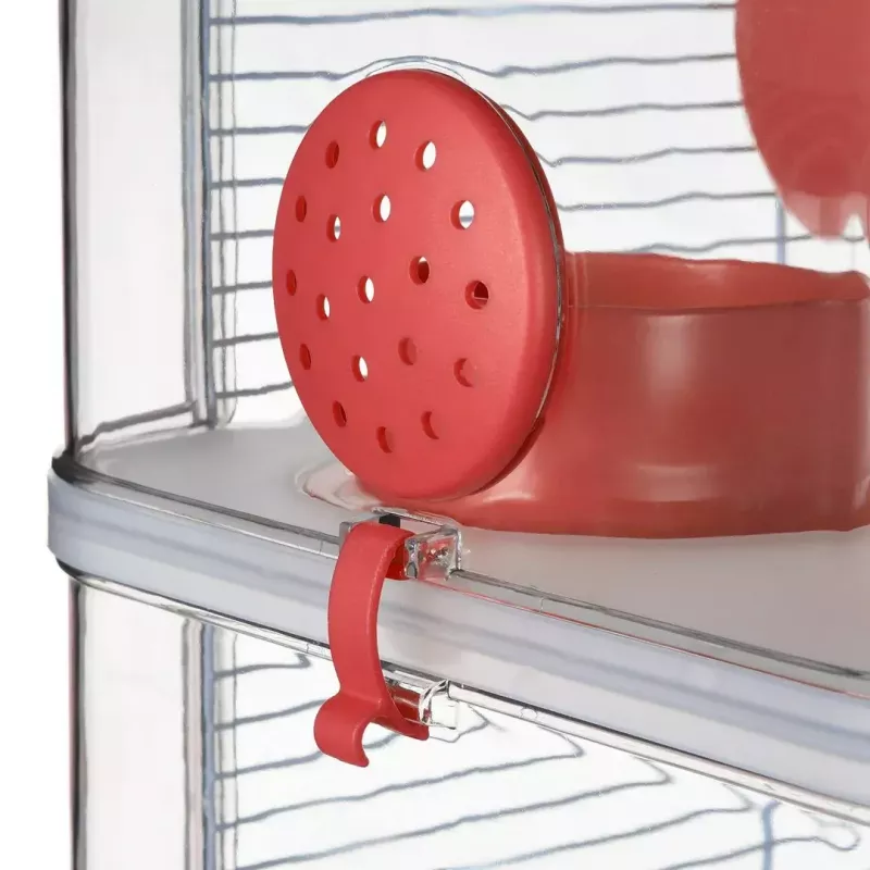 Nagarium ZOLUX Rody3 Trio — Kleintiergehege, Metall/Kunststoff, 410×270×530 mm, 3 kg, inkl. Laufrad