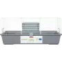Nagarium ZOLUX Primo 80 cm — weiß/grau, 80 cm Länge, 810×360×540 mm, Metall/Kunststoff