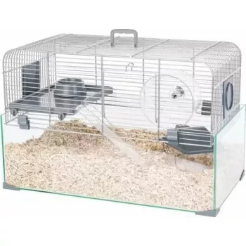 Käfig ZOLUX Panas Colour 50 Grau — Kleintierhabitat, kompakt 50×29×35 cm