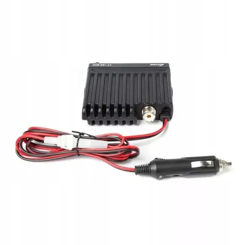 Auto-CB-Funkgerät Luiton LT-198, 40 AM/FM-Kanäle, 4 W, 12–24 V, schwarz, Zigarettenanzünderstecker