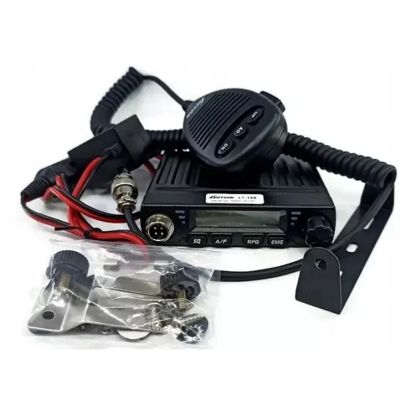 Auto-CB-Funkgerät Luiton LT-198, 40 AM/FM-Kanäle, 4 W, 12–24 V, schwarz, Zigarettenanzünderstecker