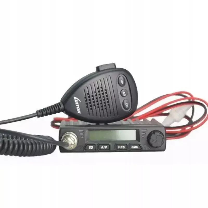 Auto-CB-Funkgerät Luiton LT-198, 40 AM/FM-Kanäle, 4 W, 12–24 V, schwarz, Zigarettenanzünderstecker