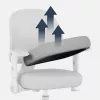 Drehstuhl mark adler Junior 5.0 — ergonomische Netzrückenlehne, Schaumstoffsitz, höhenverstellbar 42–54 cm, grau