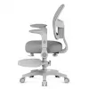 Drehstuhl mark adler Junior 5.0 — ergonomische Netzrückenlehne, Schaumstoffsitz, höhenverstellbar 42–54 cm, grau