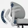 Drehstuhl mark adler Junior 5.0 — ergonomische Netzrückenlehne, Schaumstoffsitz, höhenverstellbar 42–54 cm, grau