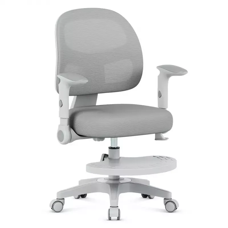 Drehstuhl mark adler Junior 5.0 — ergonomische Netzrückenlehne, Schaumstoffsitz, höhenverstellbar 42–54 cm, grau