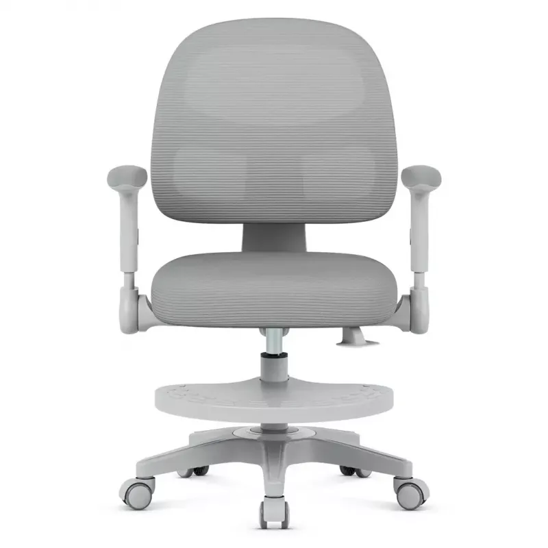 Drehstuhl mark adler Junior 5.0 — ergonomische Netzrückenlehne, Schaumstoffsitz, höhenverstellbar 42–54 cm, grau