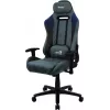 Aerocool DUKE AeroSuede Universal Gaming-Stuhl Schwarz, Blau