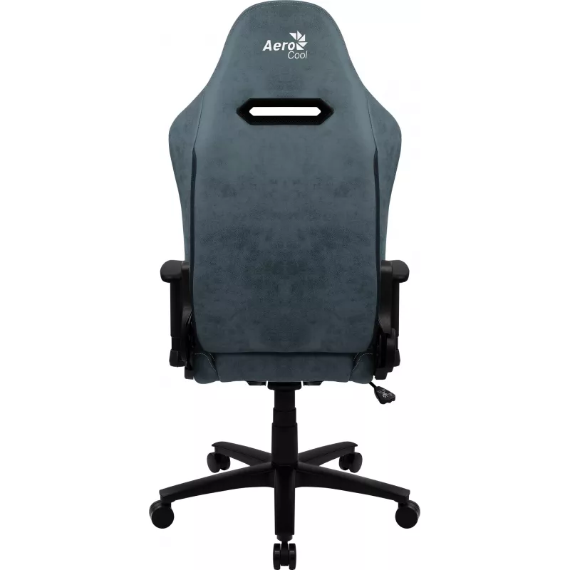 Aerocool DUKE AeroSuede Universal Gaming-Stuhl Schwarz, Blau