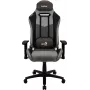 Gaming-Stuhl AEROCOOL DUKE AeroSuede Schwarz/Grau – 2D-Armlehnen, Butterfly-Mechanismus, max. Nutzergewicht 150 kg