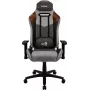 Aerocool DUKE AeroSuede Universal-Gaming-Stuhl Schwarz, Braun, Grau