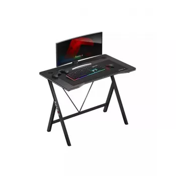 Gaming-Tisch Huzaro Hero 1.4 Schwarz gerade rechteckige MDF-Platte 1000x500x750 mm