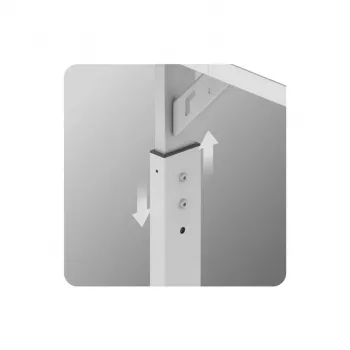 Gaming-Stuhl huzaro Hero 2.6 White – ergonomischer, höhenverstellbarer High-Back-Drehsessel mit Getränkehalter und Kopfhörerhaken