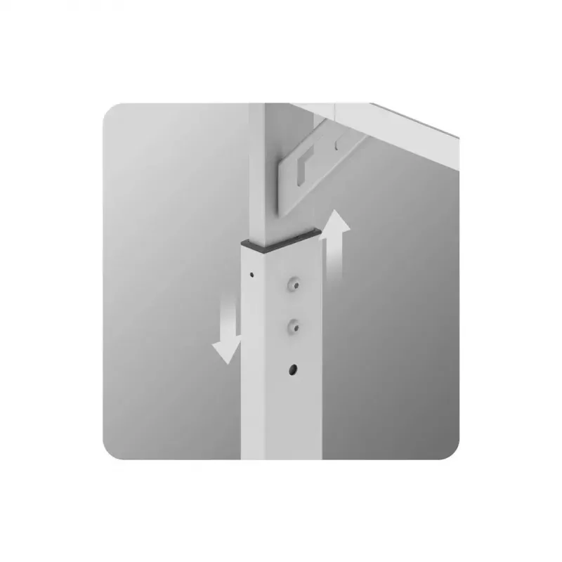 Gaming-Stuhl huzaro Hero 2.6 White – ergonomischer, höhenverstellbarer High-Back-Drehsessel mit Getränkehalter und Kopfhörerhaken