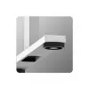 Gaming-Stuhl huzaro Hero 2.6 White – ergonomischer, höhenverstellbarer High-Back-Drehsessel mit Getränkehalter und Kopfhörerhaken