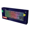 Trust GXT 833 Thado Tastatur Gaming USB Niederländisch Schwarz, Silber