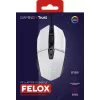 Trust GXT 109W Felox Maus Gaming Rechtshänder USB Typ-A Optisch 6400 DPI