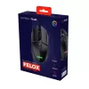 Trust GXT 109 Felox Maus Gaming für Rechtshänder USB Typ-A Optisch 6400 DPI
