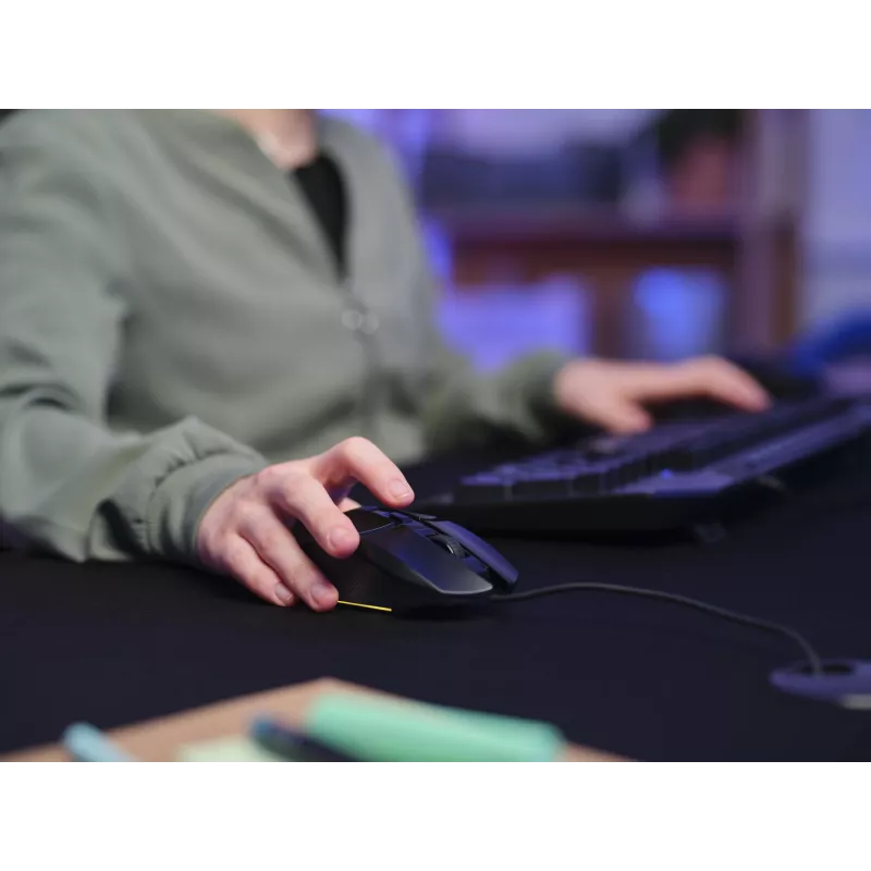 Trust GXT 109 Felox Maus Gaming für Rechtshänder USB Typ-A Optisch 6400 DPI