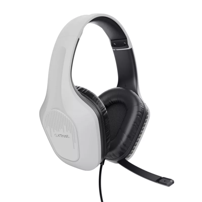 Trust GXT 415W Zirox Headset Kabelgebunden Head-band Gaming Weiß