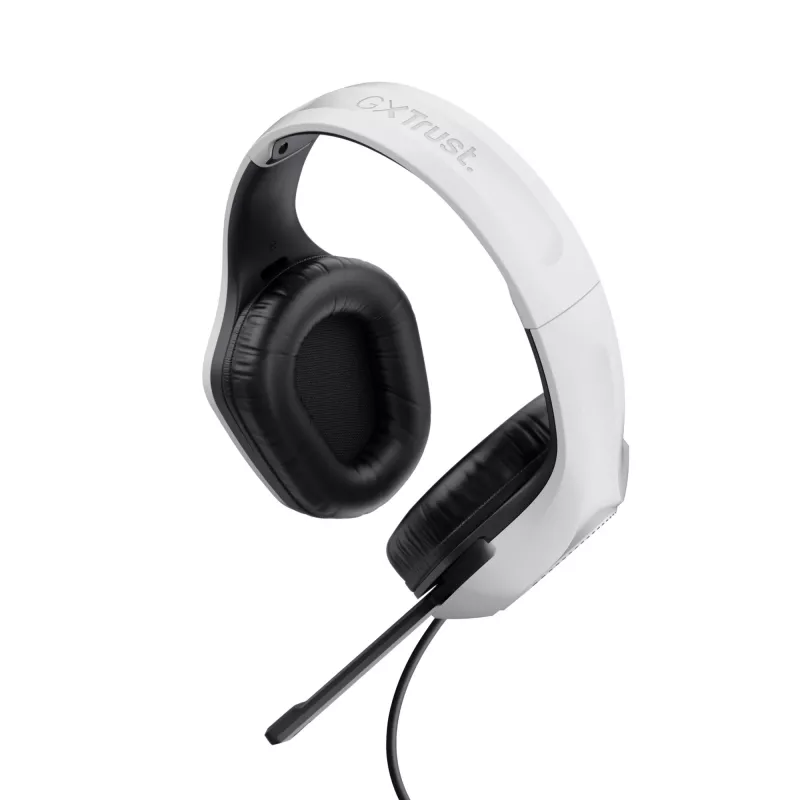 Trust GXT 415W Zirox Headset Kabelgebunden Head-band Gaming Weiß