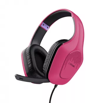 Trust GXT 415P Zirox Headset Kabelgebundener Kopfhörerbügel Gaming Pink