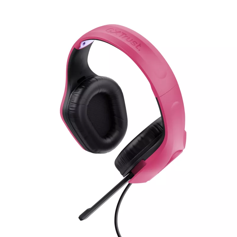 Trust GXT 415P Zirox Headset Kabelgebundener Kopfhörerbügel Gaming Pink