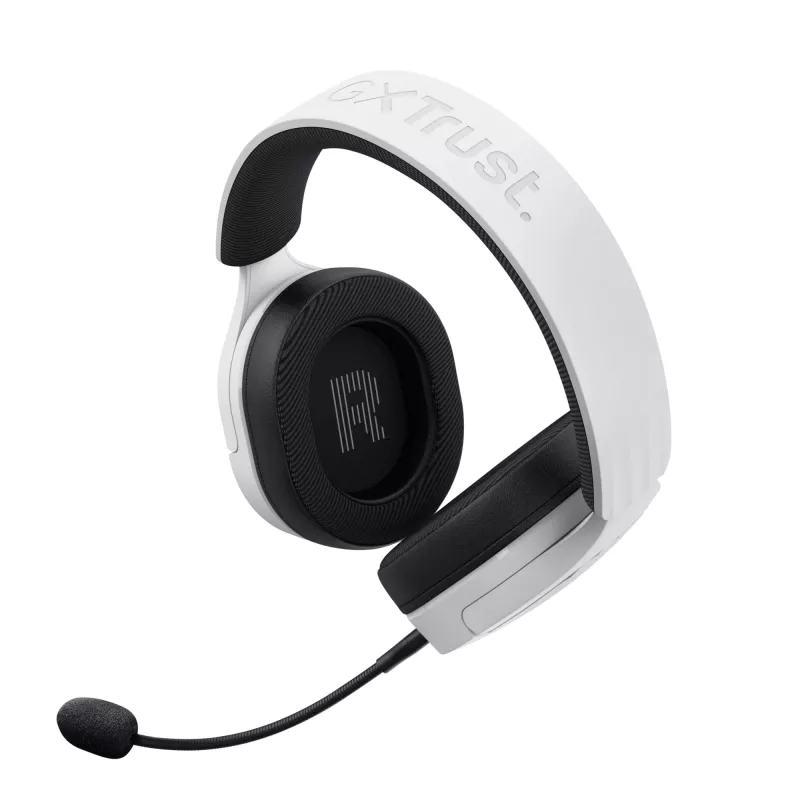 Trust GXT 489W FAYZO Headset kabelgebunden Kopfband Gaming Schwarz, Weiß