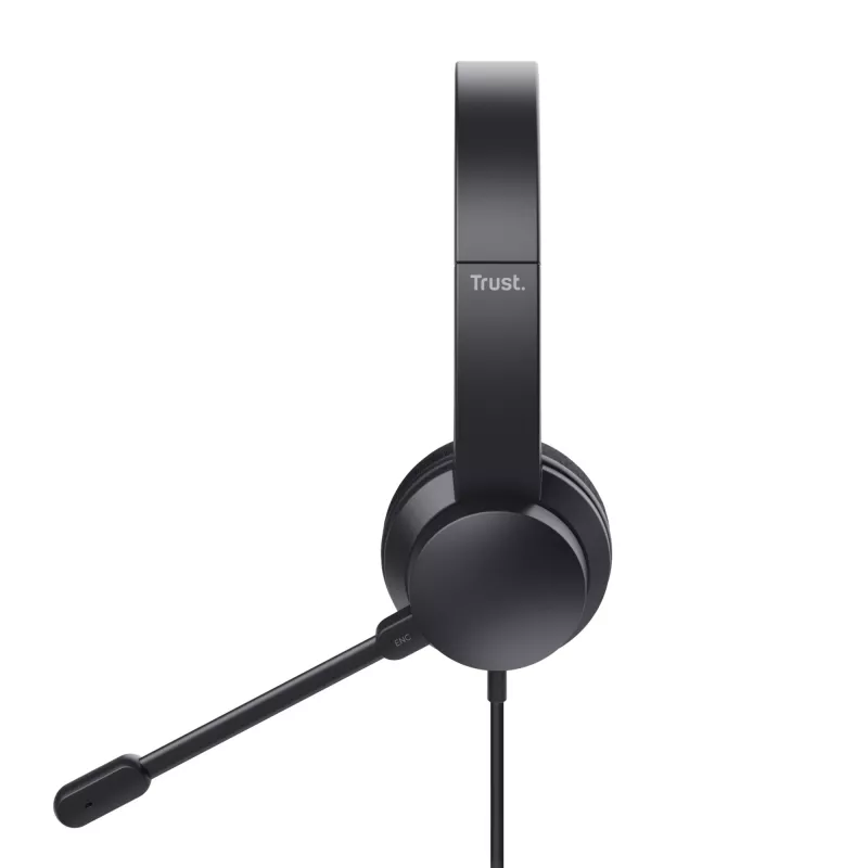 Trust Ayda Headset Wired Head-band Calls/Music USB Type-A Schwarz