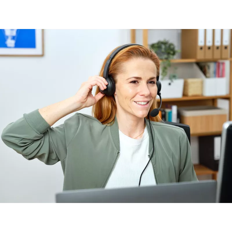 Trust Ayda Headset Wired Head-band Calls/Music USB Type-A Schwarz