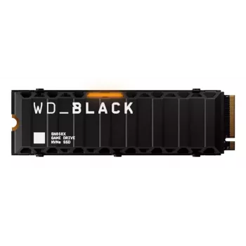 WESTERN DIGITAL SSD - WD_Schwarz SN850X - 8 TB - PCIe Gen4 x4 - M.2 2280 - Kühlkörper