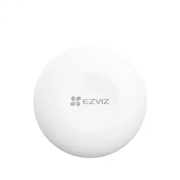 EZVIZ T3C Smart Button – kabellos, weiß, 200 m Reichweite, ZigBee, batteriebetrieben