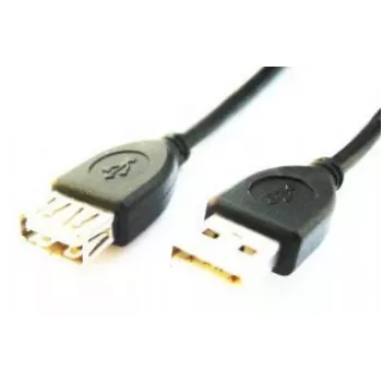 Gembird CCP-USB2-AMAF-6 USB-2.0-Typ-A-Verlängerungskabel (AM/AF), 1,8 m, schwarz