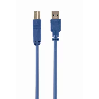 GEMBIRD USB 3.0 Kabel A-Stecker auf B-Stecker 3 m – Blau