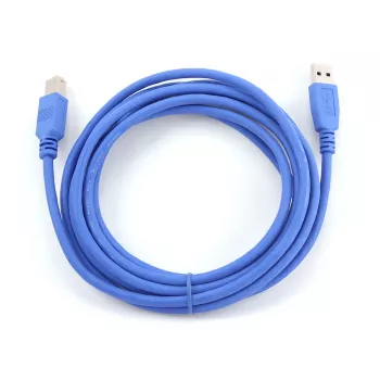 GEMBIRD USB 3.0 Kabel A-Stecker auf B-Stecker 3 m – Blau