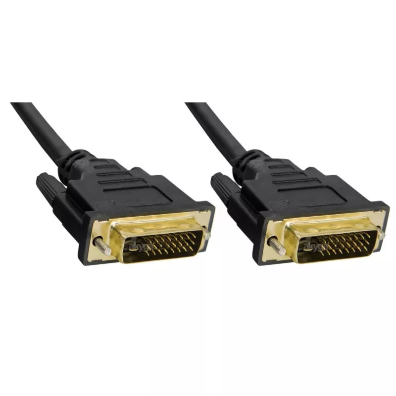 AKYGA DVI-Kabel DVI-D Schwarz 1,8 m (ak-av-06)