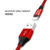 USB-A auf Lightning Kabel Baseus Yiven 1,8 m, 2 A Ausgang, rot, Mantel aus thermoplastischem Elastomer
