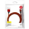 USB-A auf Lightning Kabel Baseus Yiven 1,8 m, 2 A Ausgang, rot, Mantel aus thermoplastischem Elastomer