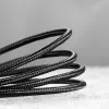 BASEUS Geflochtenes Cafule-Schnellladekabel - USB Typ-A auf Typ-C 2A - 2 m - Schwarz (Nylon)
