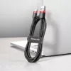 BASEUS Geflochtenes Cafule-Schnellladekabel - USB Typ-A auf Typ-C 2A - 2 m - Schwarz (Nylon)