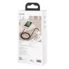 BASEUS Fast Charge Cafule Datenübertragungskabel - USB Typ-A auf Lightning - 480 Mbit/s (2,4 A PD) - 1 m - Schwarz