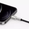 BASEUS Fast Charge Cafule Datenübertragungskabel - USB Typ-A auf Lightning - 480 Mbit/s (2,4 A PD) - 1 m - Schwarz