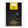 GEMBIRD USB 2.0 Type-C auf USB Typ-A Adapter (CM/AF)