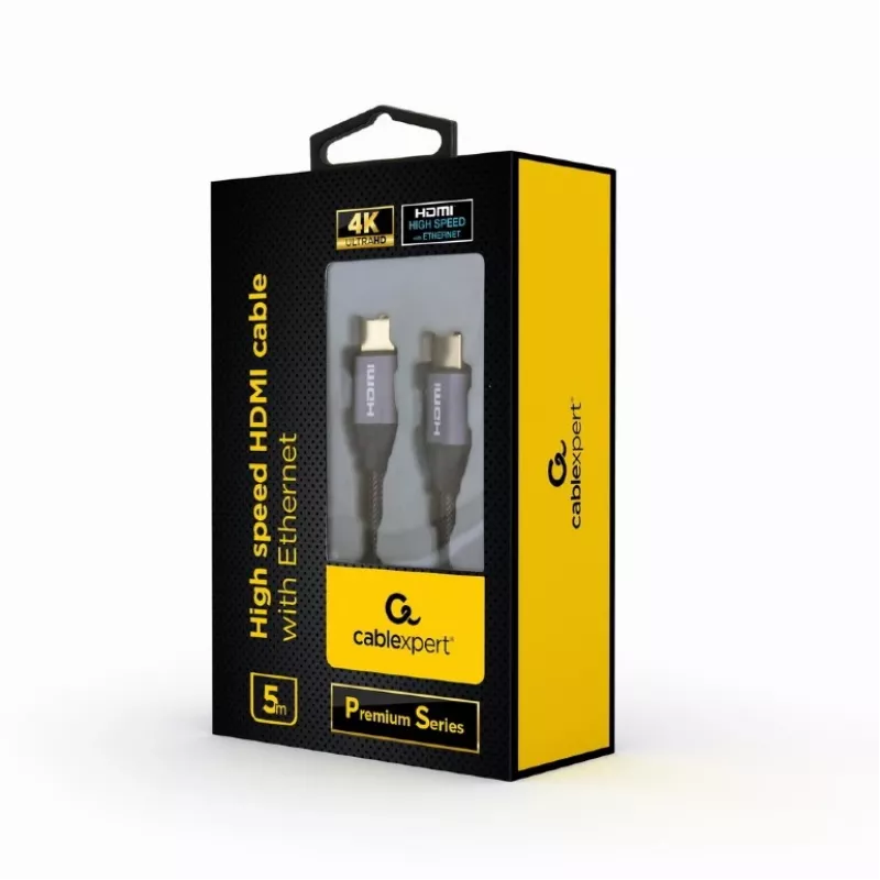 GEMBIRD High-Speed-HDMI-Kabel mit Ethernet - Premium-Serie, 5,0 m