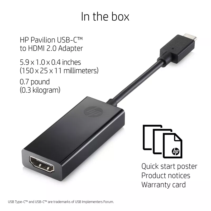 HP 2PC54AA Schnittstellenkarten/Adapter HDMI
