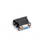 LANBERG Kabeladapter DVI-I VGA (D-Sub) Schwarz