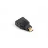 Lanberg AD-0015-BK Kabeladapter HDMI Micro HDMI Schwarz