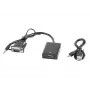 LANBERG Videokabel Adapter HDMI Typ A (Standard) VGA (D-Sub) 0,2 m Schwarz