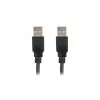 LANBERG USB-A M/m 2.0 Kabel 1m Schwarz